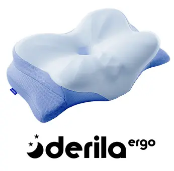 Derila Ergo anti-snoring and sleep apnea pillow for snoring relief